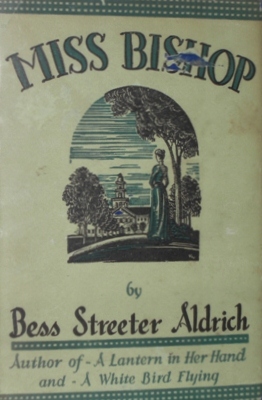 miss bishop bess streeter aldrich original dustjacket