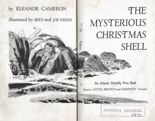 the mysterious christmas shell frontispiece eleanor cameron 001