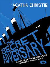 And from 2008, the cover of a graphic novel version, playing up the Lusitania connection.