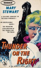 Beware the nun! An older paperback cover which captures the mood so very well.