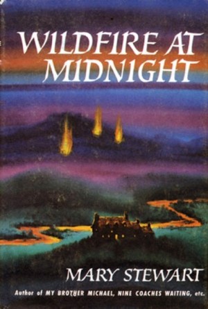 Wildfire at Midnight - dust jacket illustration, first edition, 1956.