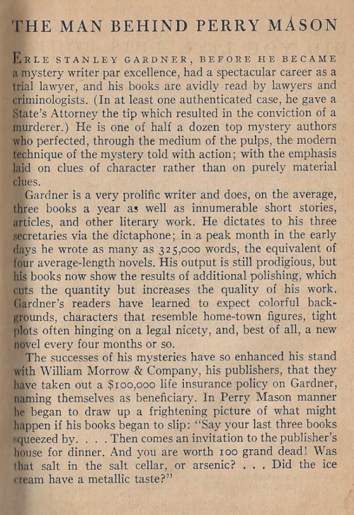 case of the shoplifter's shoe author bio erle stanley gardner 001