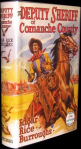 First edition cover of "The Deputy Sheriff of Comanche County"