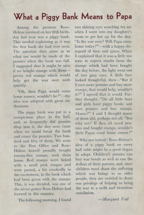 yours is the earth margaret vail 1944 back cover war bonds appea 001